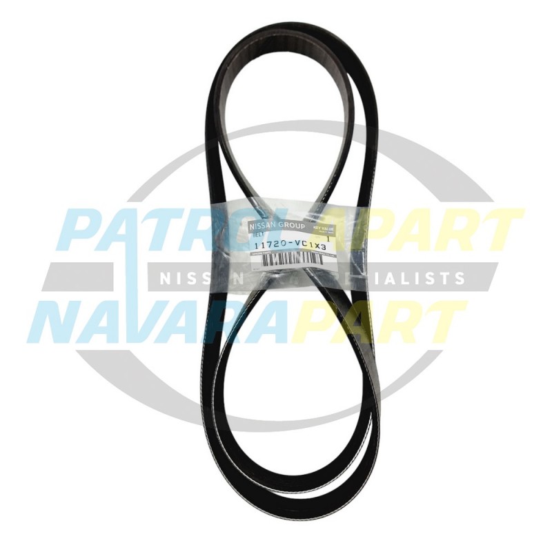 Nissan Patrol Genuine Engine Serpentine Fan Belt GU Y61 ZD30 DDI