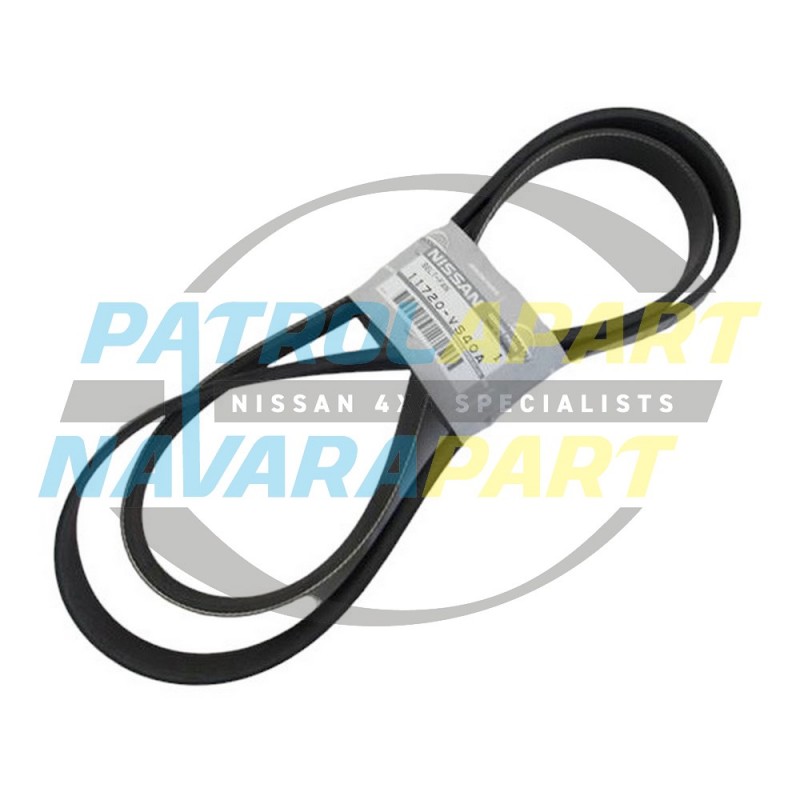 Genuine Nissan Patrol Serpentine Engine Fan Belt GU ZD30CR