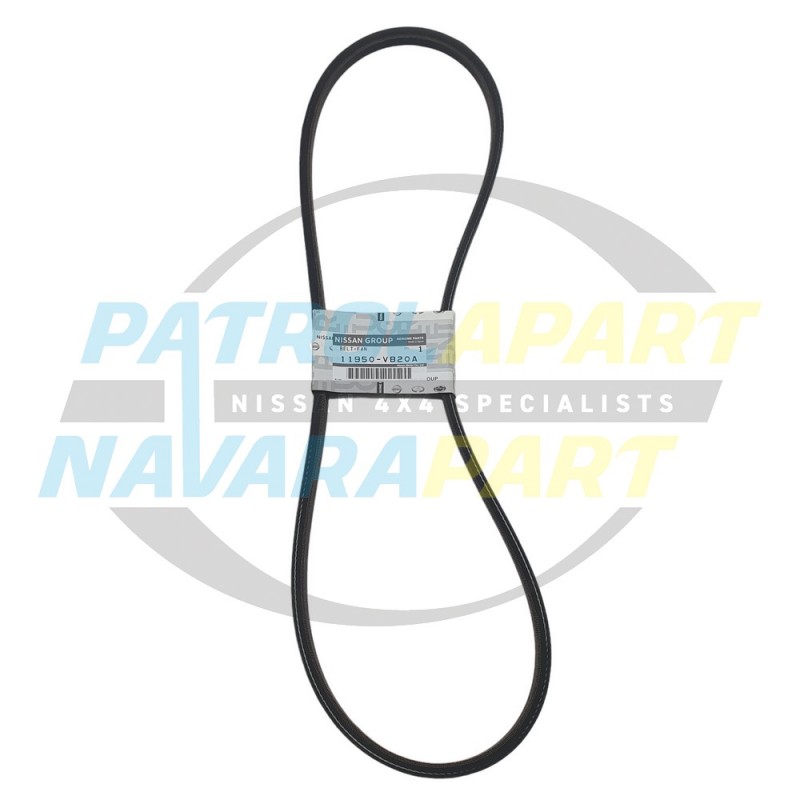 Genuine Nissan Patrol GQ GU TD42 TD42T TD42TI Power Steer Belt