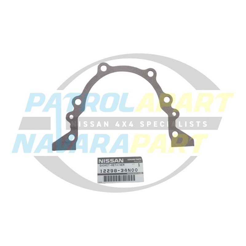 Genuine Nissan GU GQ Patrol TD42 TD42T & TD42TI Rear Main Seal Gasket