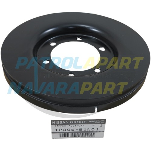 Genuine Nissan GU Patrol Harmonic Damper TD42T TD42TI Engines