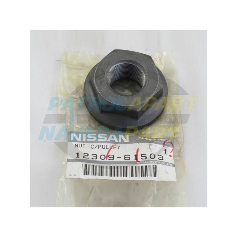 Nissan Patrol Genuine Harmonic Balancer Crank Nut GQ TD42 GU ZD30