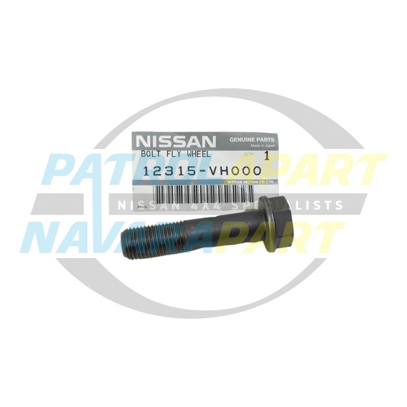 Genuine Nissan Patrol GU Y61 ZD30 Flywheel Bolt - Short