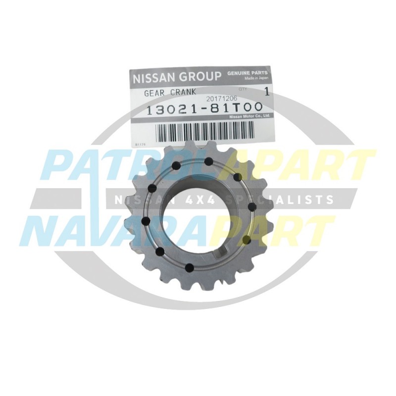 Genuine Nissan GQ Patrol Y60 RD28T Crankshaft Gear