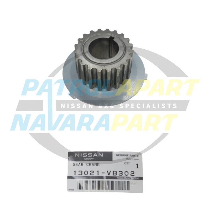 Genuine Nissan GU Patrol Y61 RD28Ti Crankshaft Gear