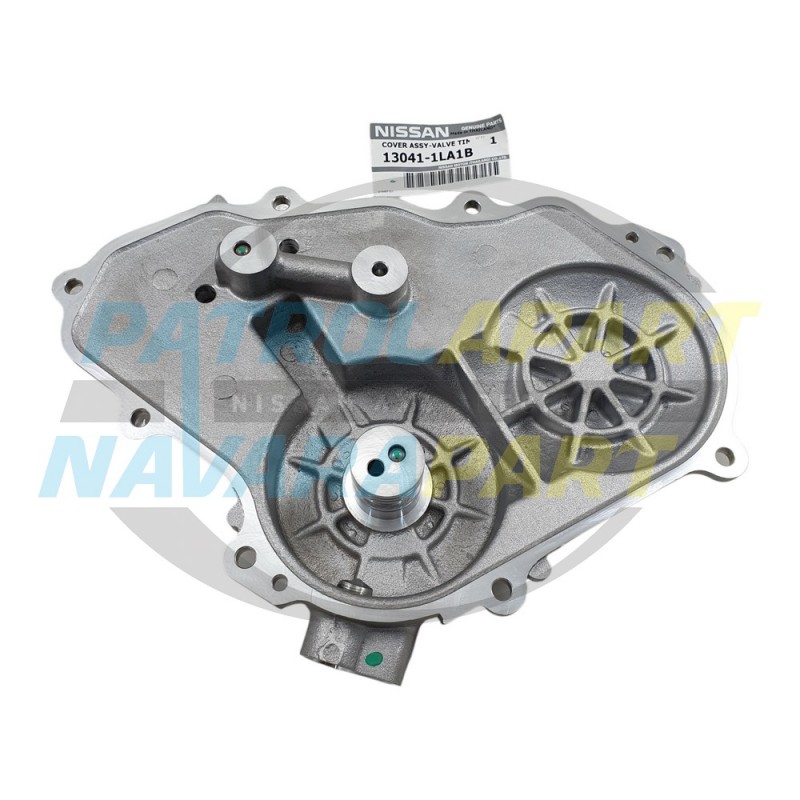 Genuine Nissan Patrol Y62 VK56 Left Hand Timing Cover Plate