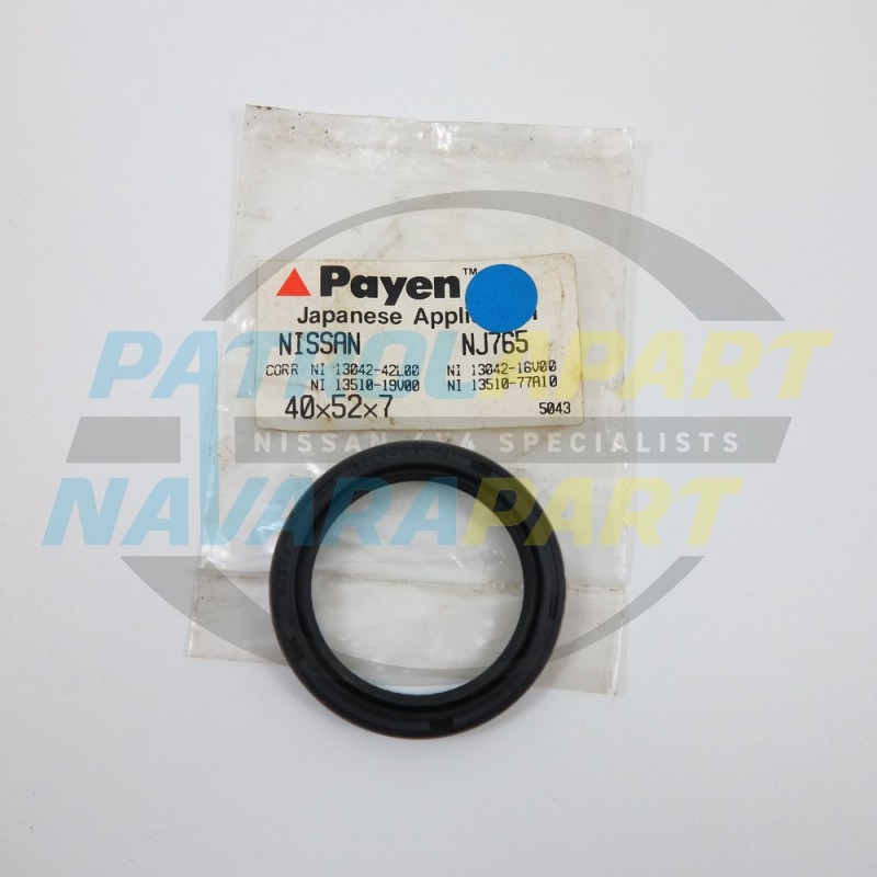 Genuine Nissan Patrol GQ RB30 Camshaft Oil Seal