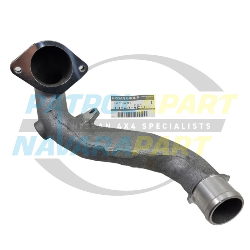 Genuine Nissan Patrol GU Y61 ZD30 DI Water Inlet Pipe to Thermostat