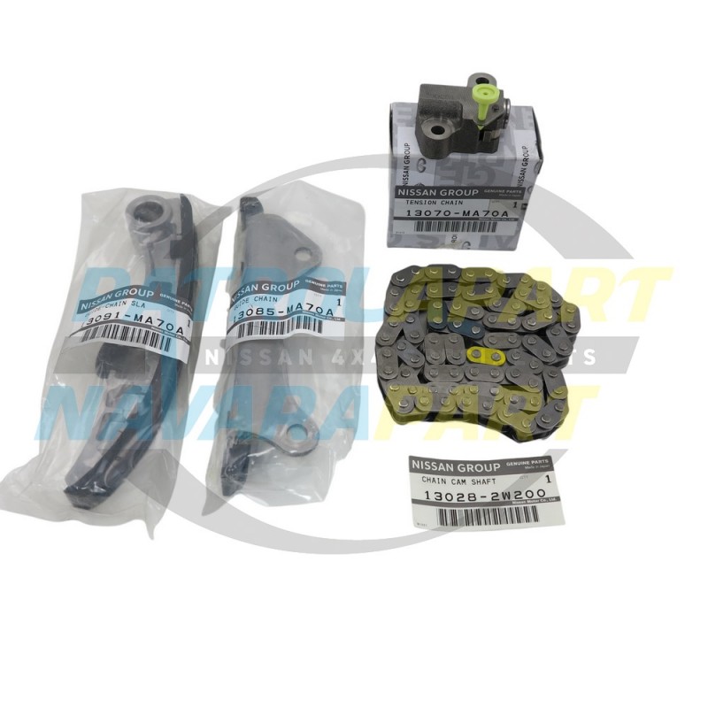 Genuine Nissan Patrol GU ZD30 CR Timing Chain Kit