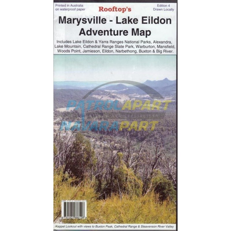 Marysville - Lake Eildon Rooftop Adventure Map