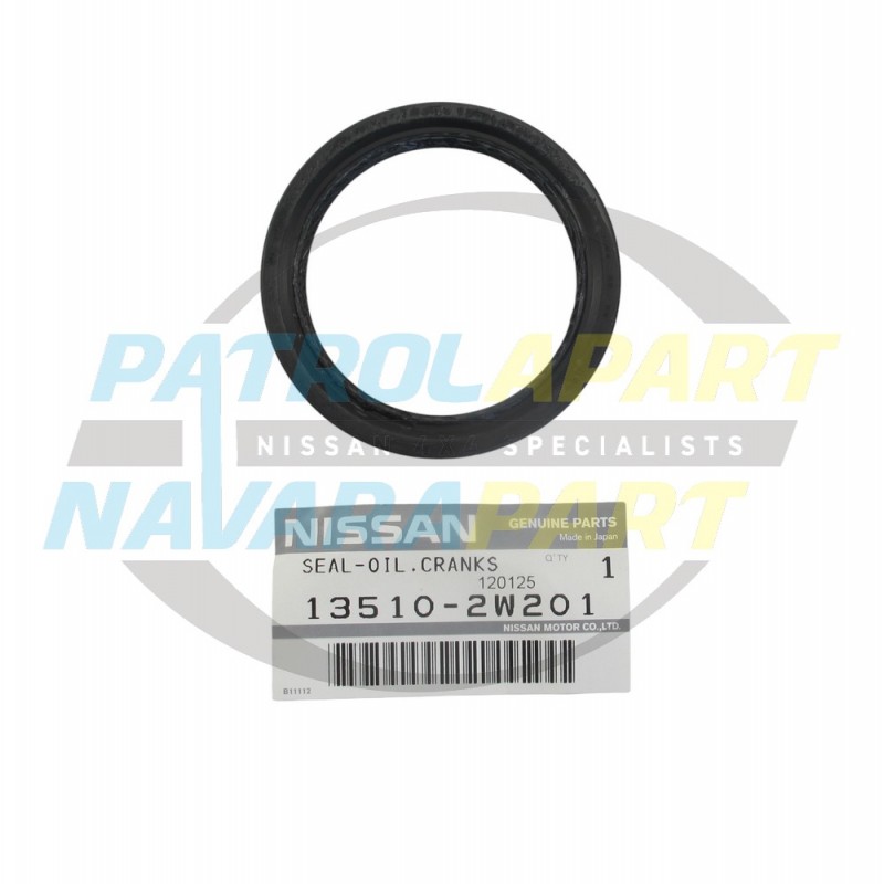 Genuine Nissan Patrol GU ZD30 Harmonic Crankshaft Seal Suit Both DDi & CR