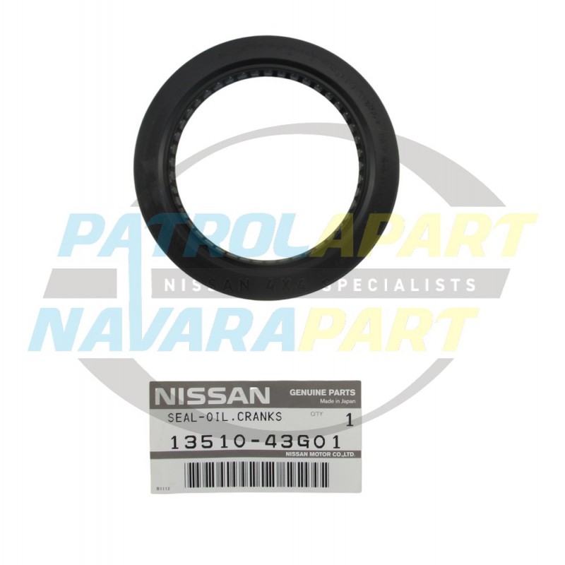 Genuine Nissan Patrol GQ TB42 TD42 Harmonic Crankshaft Seal