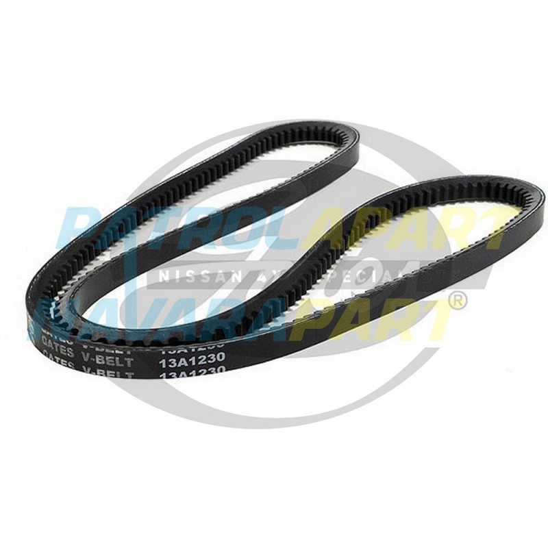 Power Steering P/S Fan Belt GATES suits Nissan Patrol GQ Y60 GU Y61 TD42