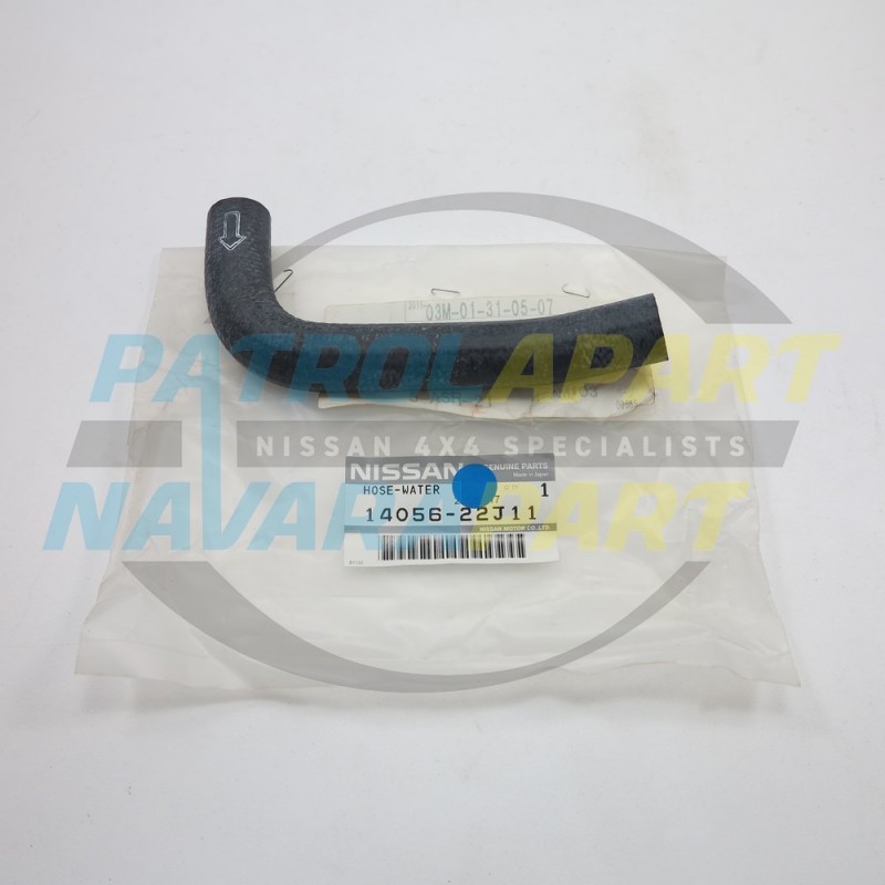 Genuine Nissan Patrol GQ GU RD28T Heater Hose.