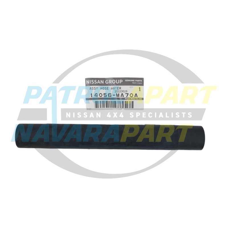 Genuine Nissan Patrol GU ZD30CR EGR Rubber Heater Hose