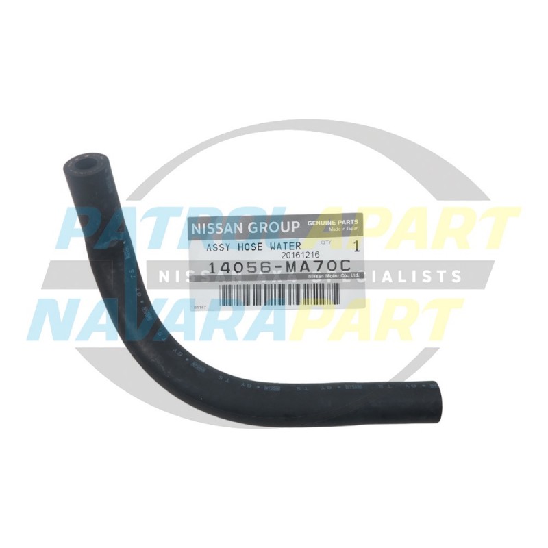 Genuine Nissan Patrol GU ZD30 CR EGR to Engine Short Hose