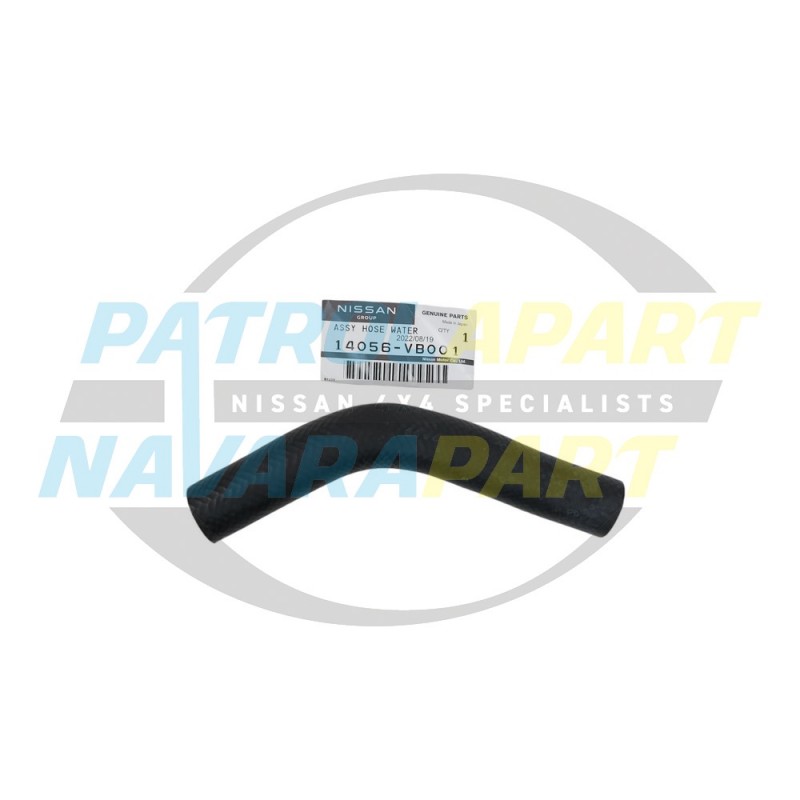 Genuine Nissan Patrol GU TB45 Bypass Water Hose to Thermostat Housing