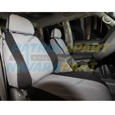 MSA Canvas Seat Covers LC70 Cab Chassis front bucket & 3/4 bench