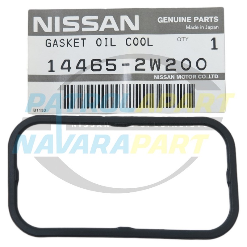 Genuine Nissan Patrol Y61 GU ZD30 Timing Cover Rectangle Oring