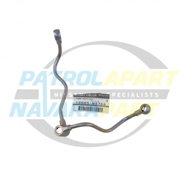 Genuine Nissan Patrol GU ZD30CR Vac & Inj Pump Oil Feed Pipe