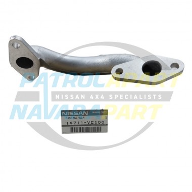 Genuine Nissan Patrol GU EGR Pipe ZD30 Drivers Side Alloy Pipe