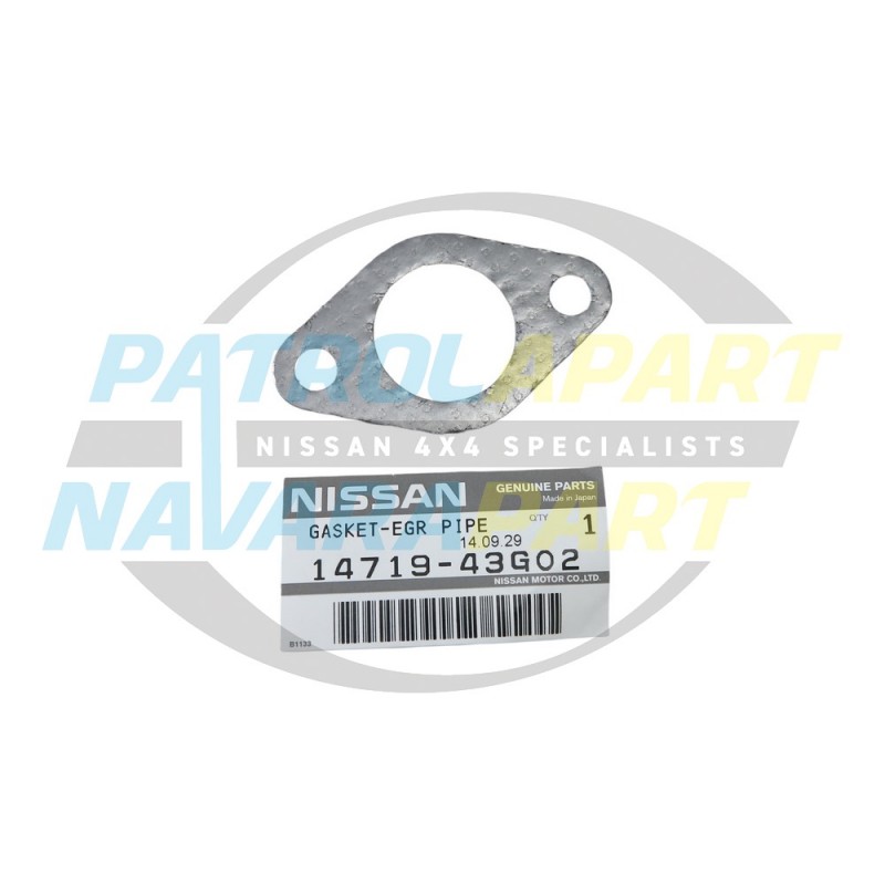 Genuine Nissan Patrol GU TD42 EGR Gasket EGR End