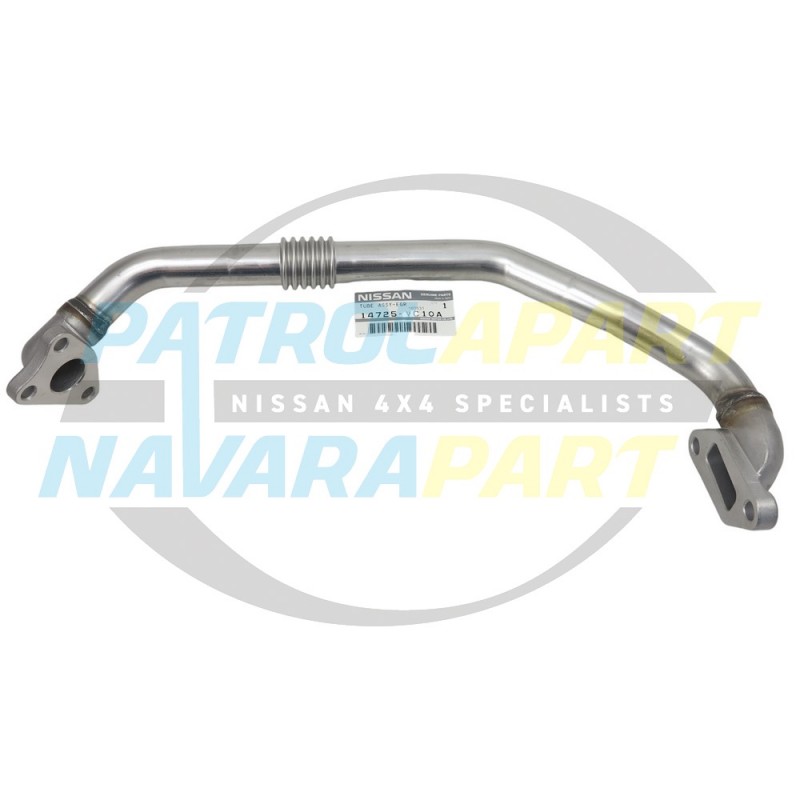 Genuine Nissan Patrol GU ZD30DDi EGR Pipe - Back of Engine