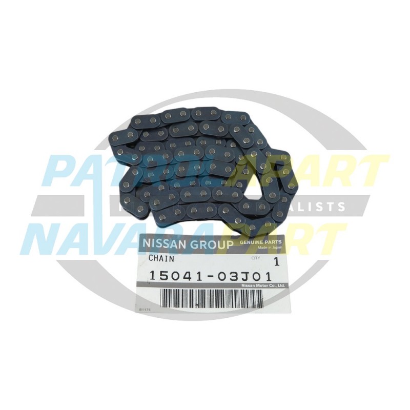 Genuine Nissan Patrol GQ TB42 Auxilary Timing Chain for Oil Pump