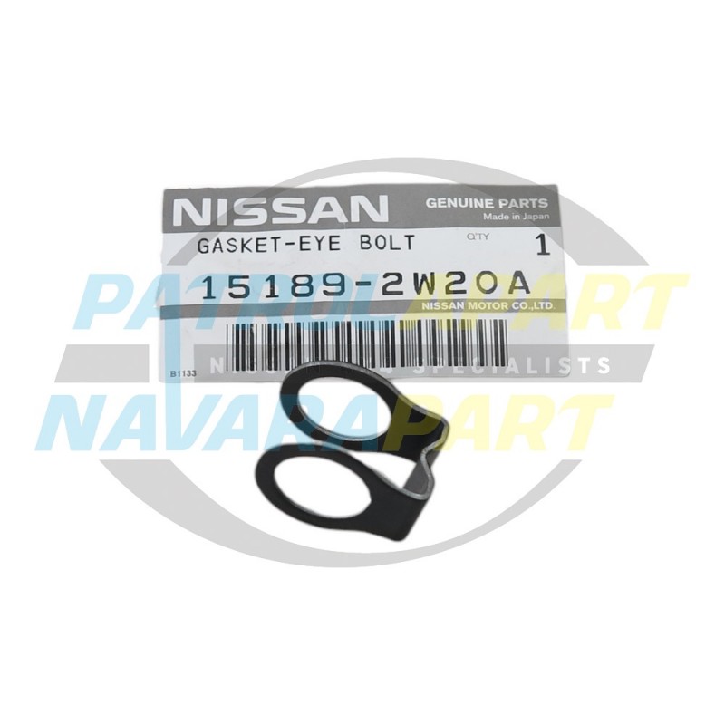 Genuine Nissan Patrol GU ZD30 Water Pipe to Block Gasket