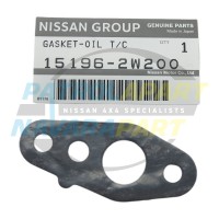 Nissan Patrol GU Genuine ZD30 Gasket Turbo Drain (Turbo End)