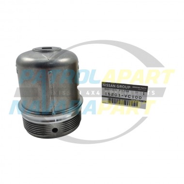 Genuine Nissan Patrol GU Y61 ZD30 Oil Filter Housing with Spigot