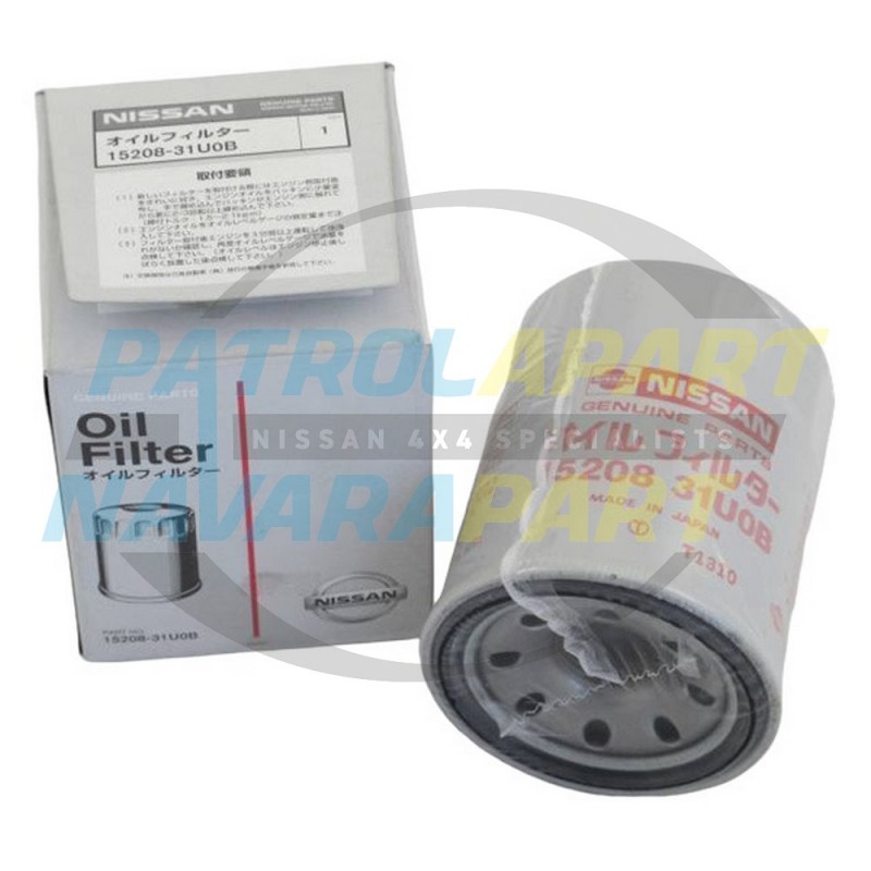 Nissan Patrol Genuine Oil Filter GU Y61 TB45 TB48 Y62 VK56