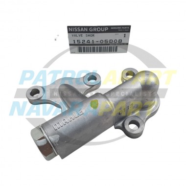 Genuine Nissan Oil Pressure Relief Valve Assembly - Nissan Patrol Y60 GQ Y61 GU TD42