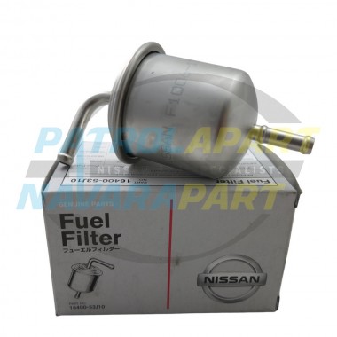 Genuine Nissan Fuel Filter - Nissan Patrol Y60 GQ TB42e Y61 GU TB48