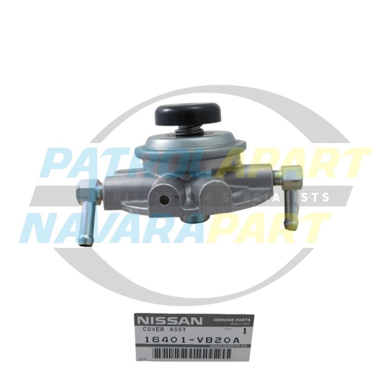 Genuine Nissan Patrol Lift Pump Fuel Primer Suit GU RD28 TD42 8mm Fittings