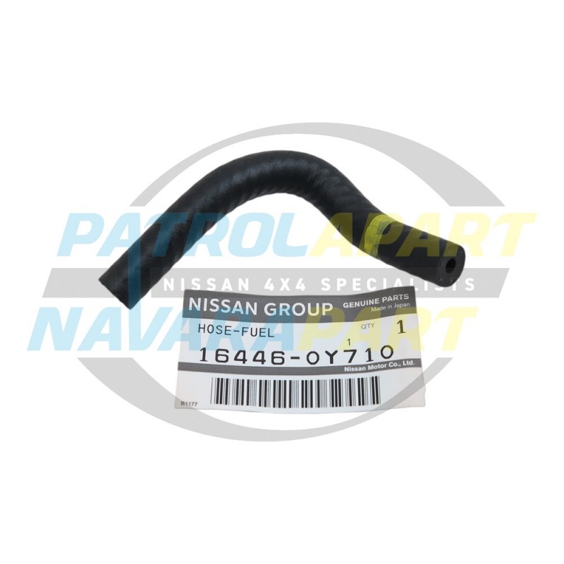 Genuine Nissan Patrol TD42 Injector Bleed Return Drain Line to Pump