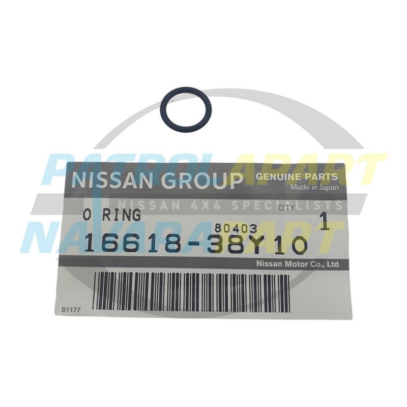 Genuine Nissan Patrol GU Y61 TB45 Lower Injector Oring