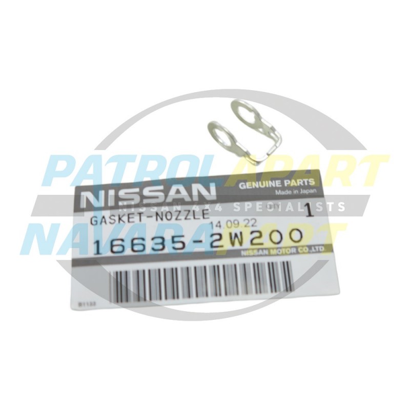 Genuine Nissan Patrol GU ZD30 Injector Upper Gasket