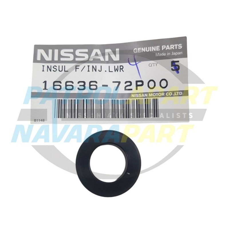 Genuine Nissan Patrol GU Y61 TB45 Injector Insulator Lower