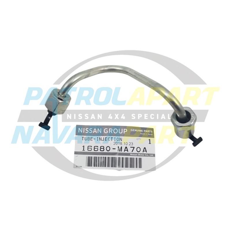 Genuine Nissan Patrol GU ZD30 CR No1 Injector Line Pipe