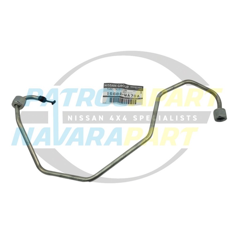 Genuine Nissan Patrol GU ZD30 CR Injector Line Pipe from Pump to Rail