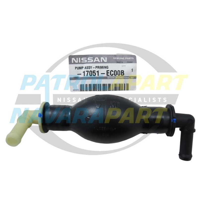 Genuine Nissan Patrol GU Y61 Lift Pump Bulb Primer For ZD30CR