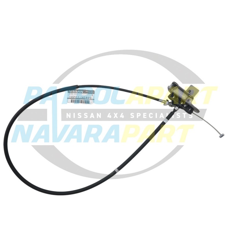 Nissan Patrol GU Y61 TB48 Genuine Throttle Cable