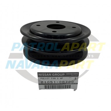 Genuine Nissan Patrol GQ GU TD42 Water Pump Pulley