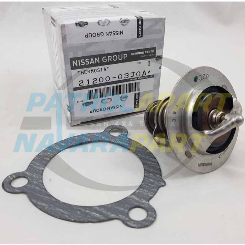 Genuine Nissan Patrol GQ Thermostat TB42 With Gasket