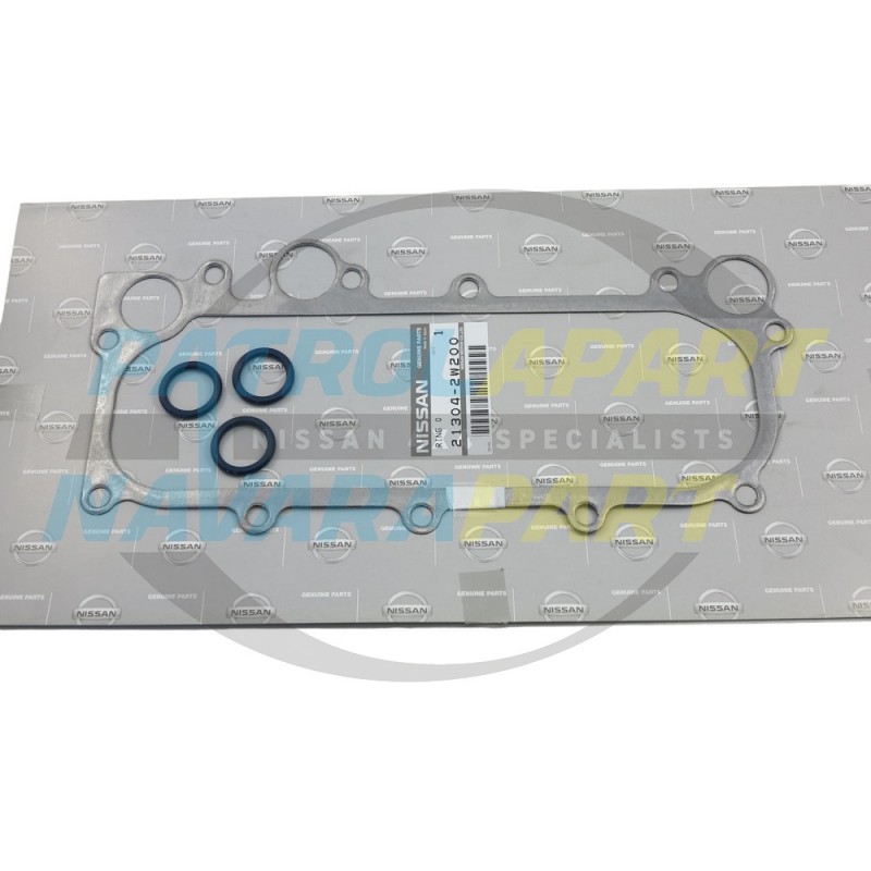 Nissan Patrol Genuine GU Y61 ZD30 Oil cooler Gasket Set