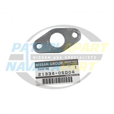 Genuine Nissan Patrol GU ZD30 Oil Cooler Gasket without Oring