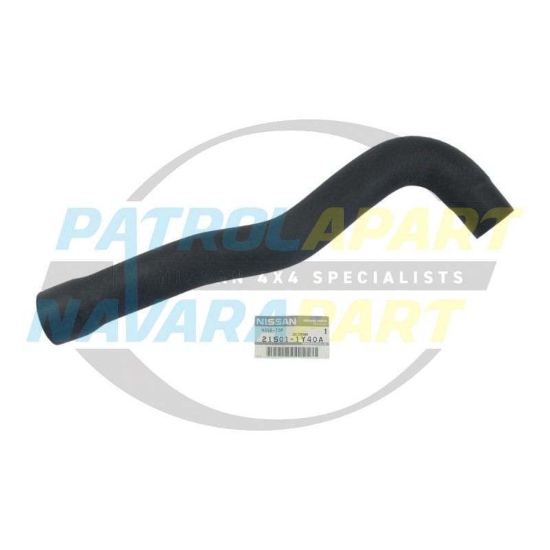 Nissan Patrol Genuine Radiator Hose GU TD42T Top