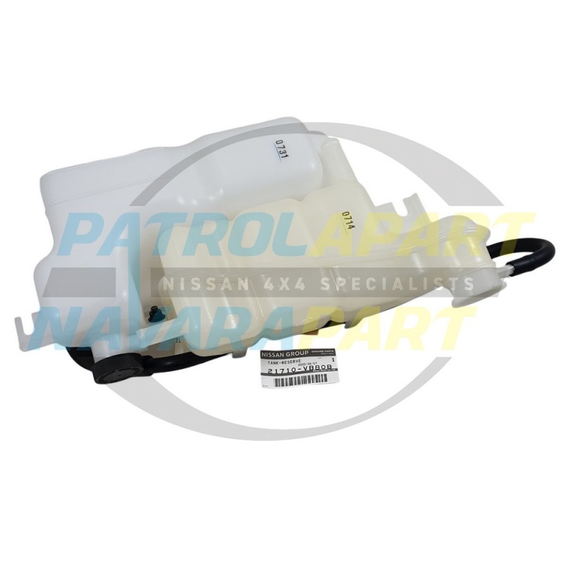 Genuine Nissan Patrol GU ZD30 & TD42TI Top & Bottom Overflow Bottle Tank