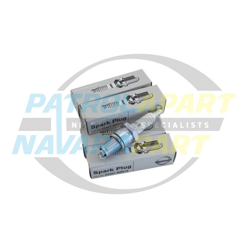 Nissan Patrol GQ GU TB42 TB45 Genuine Spark Plug Set